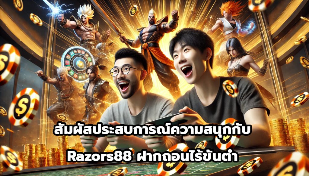 สัมผัสประสบการณ์ความสนุกกับ Razors88ฝากถอนไร้ขั้นต่ำ-11
